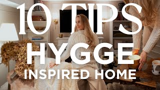 10 Ways to Create a Cozy Hygge Inspired Home 🏡✨ #cozyhome