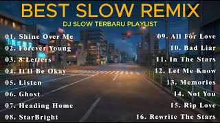 Dj Slow Full Album Enak Buat Santai Remix Terbaru 2024 | Shine Over Me, Forever Young, 8 Letters ...