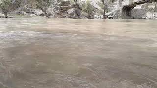 A Short vedio from Helmand River at Spring Season in Daikundi, Afghanistan