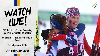 LIVE: FIS Nordic JWC 2025 Schilpario (ITA) - 10km Women Individual Start Free