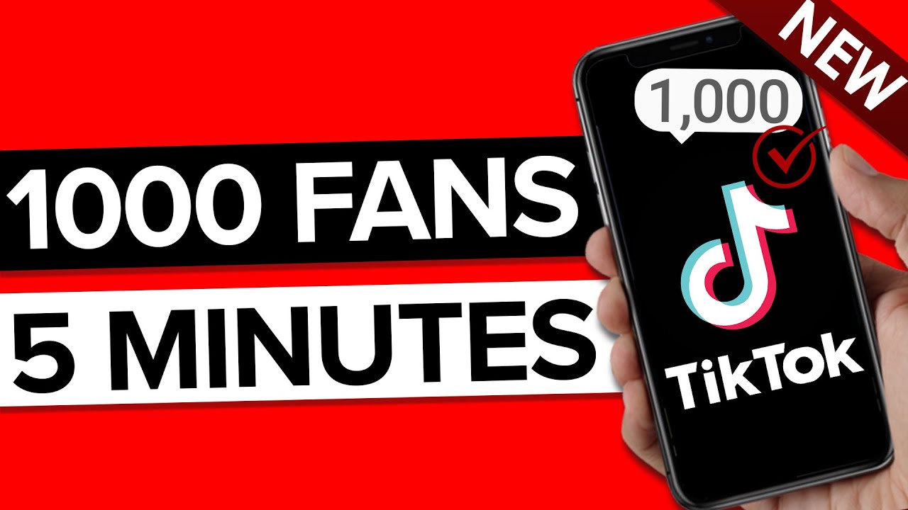 How To Get 1000 Followers On TikTok In 5 Minutes 2024 (REAL PROOF ...