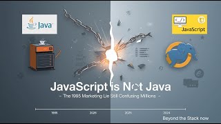 JavaScript Myth #1: Why JavaScript Is NOT Related to Java #java #javascript #programmingmyths