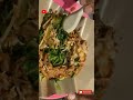 Indonesia street food pecel sayur