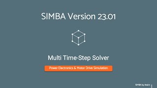 SIMBA Multi Time Step Solver