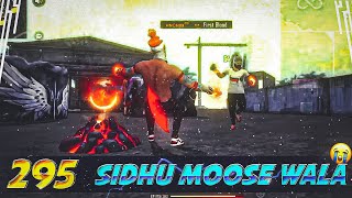 295 - Sidhu Moosewala ❤️ | free fire edited montage | free fire status video | ff status
