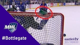 #Bottlegate MHL Controversy - Eastlink South Division Final - Game 3 April 5, 2017