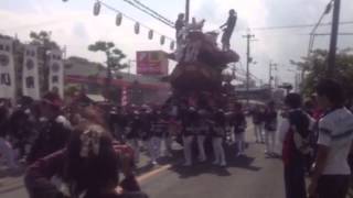 平成25年狭山神社宮入り   ③