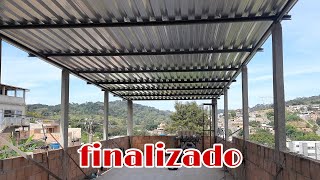 🔴TELHADO GALVANIZADO PARTE FINAL