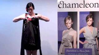 Chameleon/Flipit wrap dresses by Annah Stretton. How to wear... Twisted Sweetheart