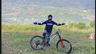 Patiis Enduro Downhill Track (First Trail of the year! January 2024)