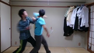 空手ｖｓムエタイ　１５　ソーク・クラブ（回転肘打ち）で吹き飛ぶ！！　　正拳\u0026ムエ拳