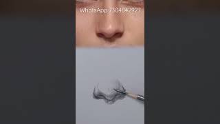 🔥 Perfect Two Techniques to Draw Nose #shorts #sketchbookbyabhishek #drawingbasics #viral #trending