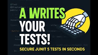 AI Unit Test Generator | Secure JUnit 5 Tests in Seconds 🚀 (For Java Developers)