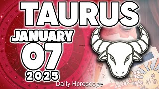 𝐓𝐚𝐮𝐫𝐮𝐬 ♉ URGENT❗️ DON’T SAY ANYTHING TO ANYONE PLEASE😔🙏 Horoscope for today JANUARY 7 2025 🔮 #zodiac