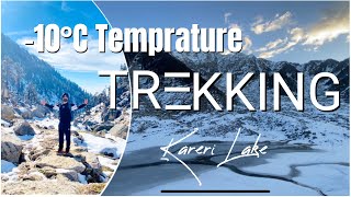 Kareri Lake Trek In Winters | ਕਰੇਰੀ ਝੀਲ | Day - 1 | Hiking Dhauladhar Himalayan range Frozen Lake |