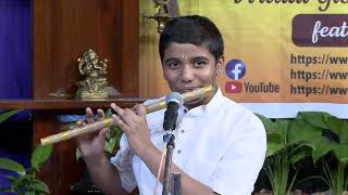 Yuva Sangeet Utsav 2021 - Achyuth M Athreya - Flute