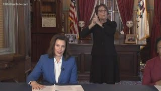 Gov. Gretchen Whitmer issues stay-at-home order