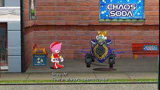 Sonic Adventure 2 - Sonic hates cops