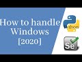 Selenium with Python Tutorial -How to handle Browser Windows | Switch between the Windows