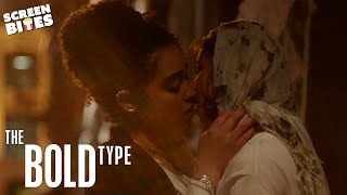Lesbian First Kiss | The Bold Type | Screen Bites #pridemonth