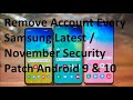 All Samsung Remove Account Latest Security Patch Bypass FRP January - February 2020