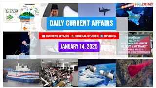 GKToday Current Affairs 🎯 14 January, 2025