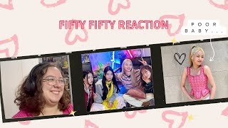 KEENA 💔 🥺 - Cupid Performance Video | Higher Choreography | Fifty Fifty Bungee Jumping | Reaction ♡