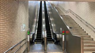 仙台市地下鉄南北線 勾当台公園駅 (N-08) のエスカレーター (北2出入口)