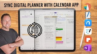 Sync Digital Planners with Calendar apps like Google, Outlook, and iCal