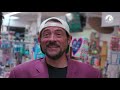 Kevin Smith at the Real-Life Quick Stop from “Clerks”  On Location w Josh Horowitz