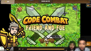 Secrets of Coding PYTHON in CodeCombat: Friend and Foe in Backwoods Forest: Game Walkthrough