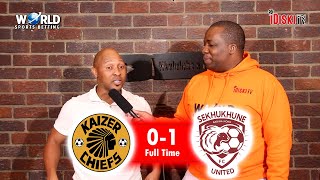 Kaizer Chiefs 0-1 Sekhukhune | Caleb is NOT A BLACK PANTHER!! | Tso Vilakazi