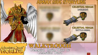 AQW ARNAX STORY - WALKTROUGH ARNAX LOST RUINS WAR AND CELESTIAL PAST !!!!