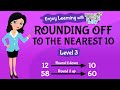 Rounding Off Numbers To The Nearest 10 For Grade 3 | Tutway