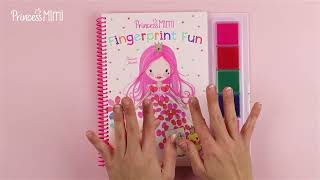 Fingerprint Fun von Princess Mimi / Activity Book