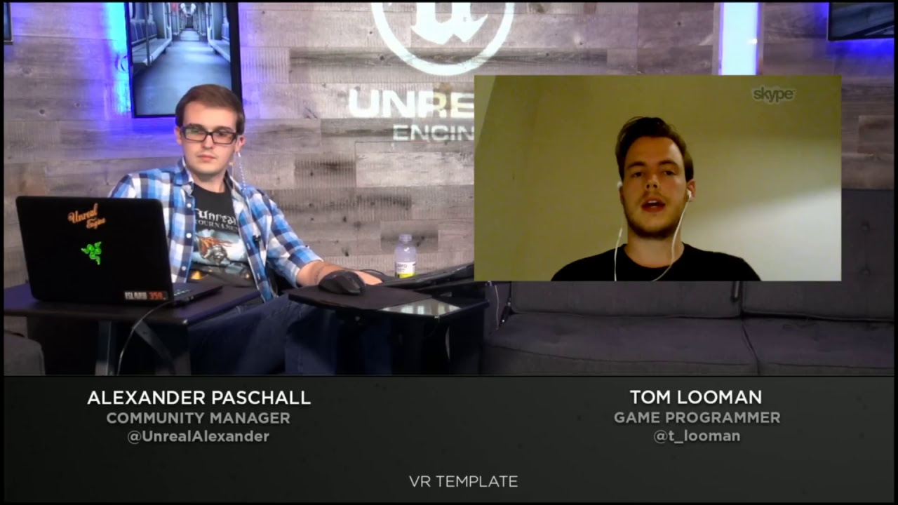 VR Template With Tom Looman - Unreal Livestream | LaptrinhX