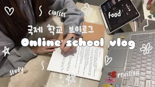 Online school vlog | 국제학교 온라인 스쿨 브이로그