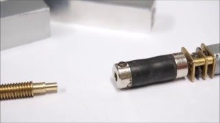 Prototype of simple linear actuator