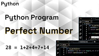 Python Program to Check Perfect Number