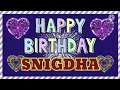 birthday song for  snigdha//snigdha happy birthday song.