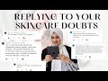 Replying to your skincare questions | Beginners skincare video malayalam #skincare