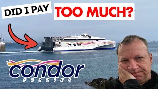 Too Expensive? My Poole to Guernsey Experience with Condor Ferries, Condor Liberation.