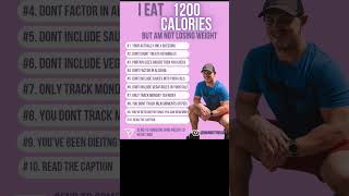 1200 calorie deficit diet & Why you don't lose weight #shorts #weightloss #caloriedeficit