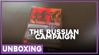 Unboxing | The Russian Campaign | GMT Games | The Players' Aid