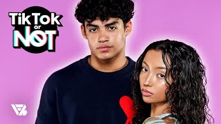 TikTok Couple Alessya \u0026 Alejandro Guess If These Popular TikTok Sounds Are From TikTok Or Not!