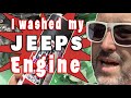 How to clean your Jeep's engine bay easy tutorial