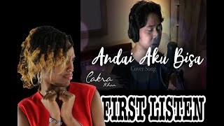 FIRST TIME HEARING Chrisye - Andai Aku Bisa (Cakra Khan Cover) | REACTION (InAVeeCoop Reacts)