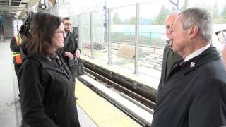 Tour of new Evergreen Line stations showcases innovation