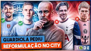 Olha os jogadores que GUARDIOLA pediu ao CITY pra voltar a ser COMPETITIVO em 2025