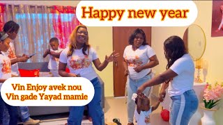 MEILLEUR VŒUX MES AMOURS 🥰 VIN ENJOY PREMYE JANVIER A AVÈK NOU #vlog